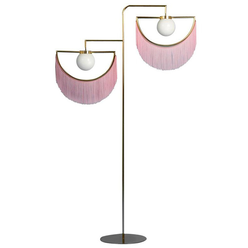 Торшер Inodesign Houtique Masquespacio Floor lamp Two Золотой Розовый Торшер Inodesign Houtique Masquespacio Floor lamp Two Золотой Розовый в Липецке | Loft Concept