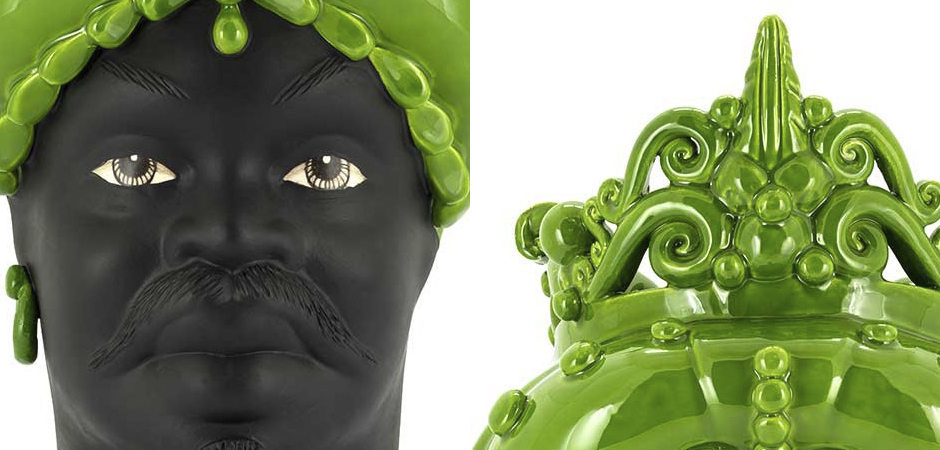 Ваза VASE MORO MAN MED. MAT Green Ваза VASE MORO MAN MED. MAT Green - Loft-Concept в Липецке