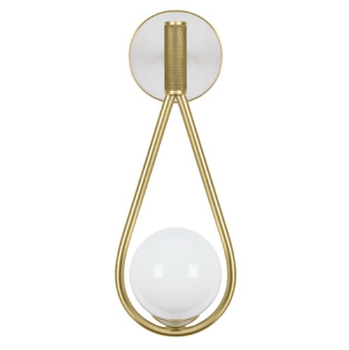 Бра CORDA Wall Lamp Латунь Белый Бра CORDA Wall Lamp Латунь Белый в Липецке | Loft Concept