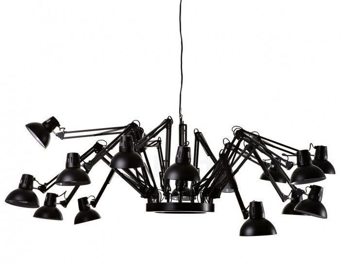 Люстра Moooi Dear Ingo Черный Белый Красный Люстра Moooi Dear Ingo Черный Белый Красный в Липецке | Loft Concept