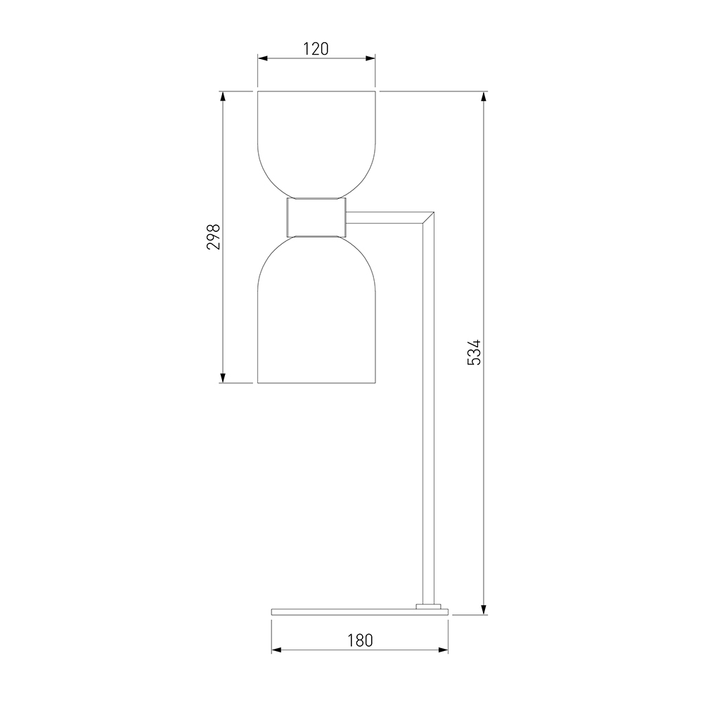 Настольная лампа Light maker studio white and smok brass Настольная лампа Light maker studio white and smok brass в Липецке