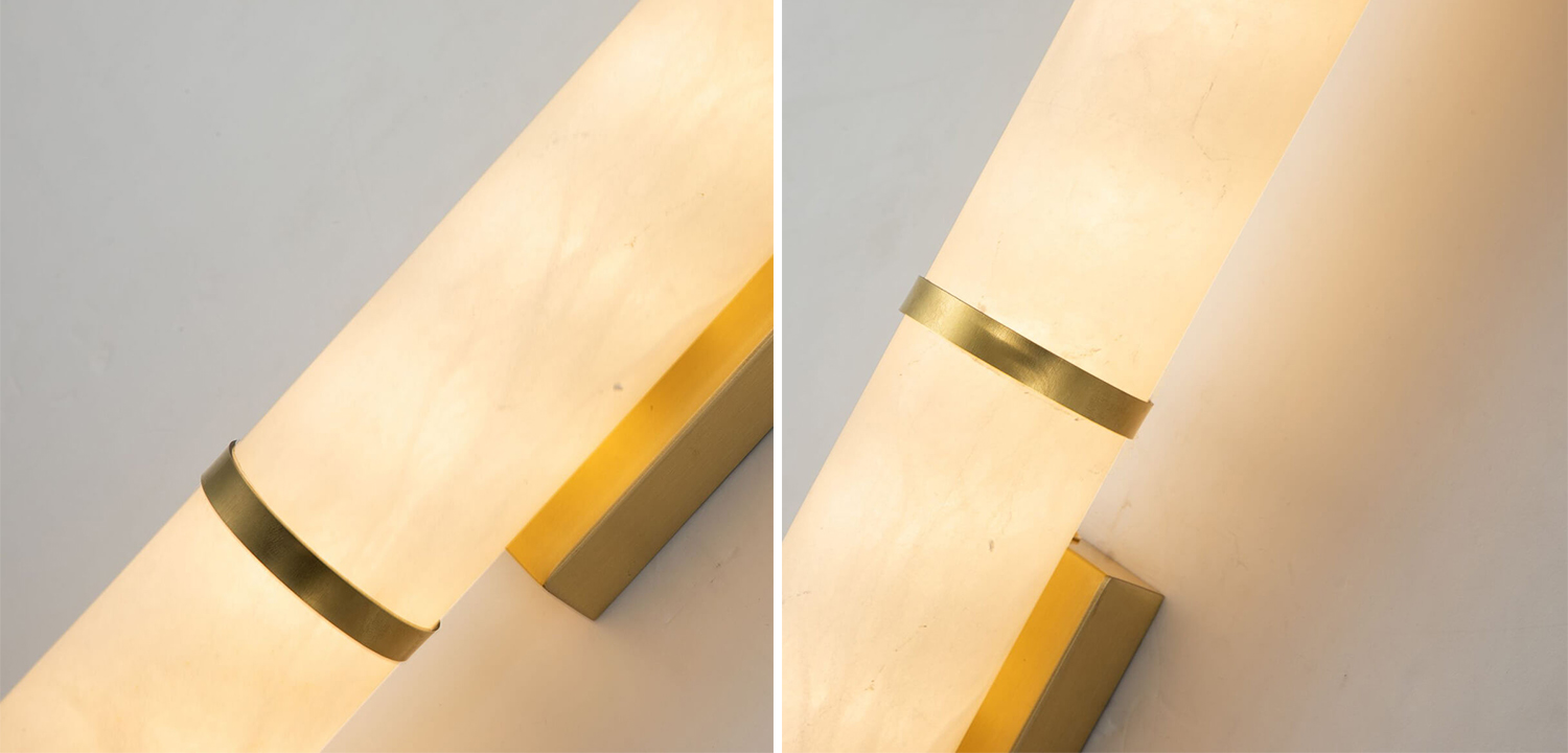 Бра Melba White Marble Wall Lamp - фото