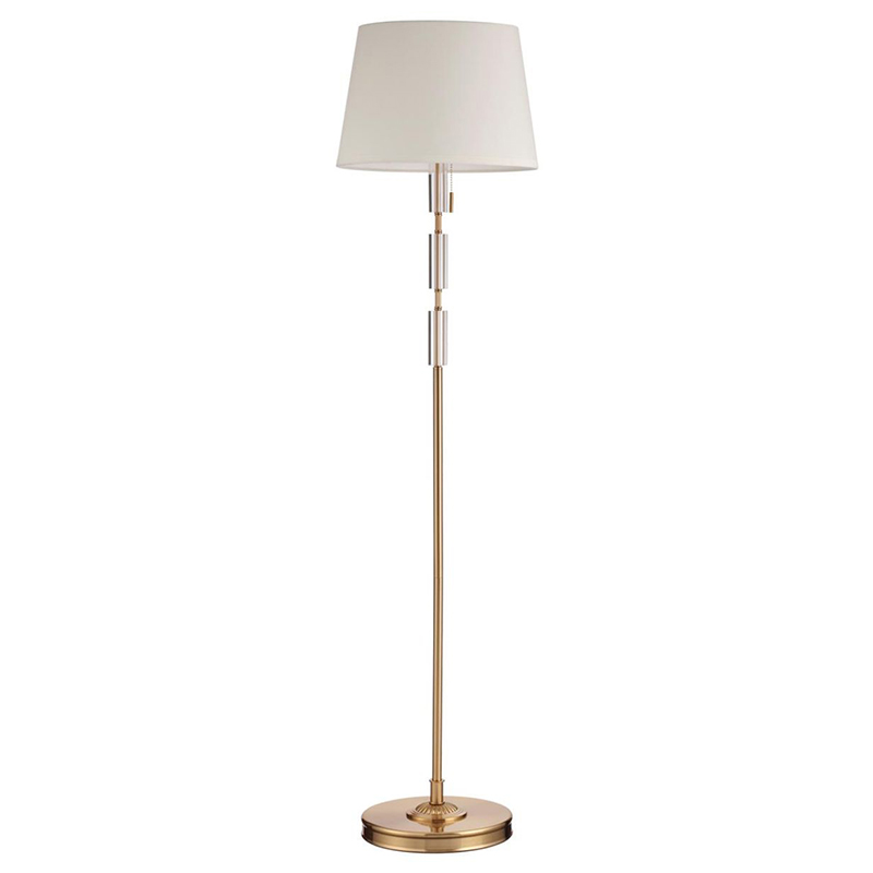 Торшер Ramona White Floor lamp Бронза Белый Торшер Ramona White Floor lamp Бронза Белый в Липецке | Loft Concept