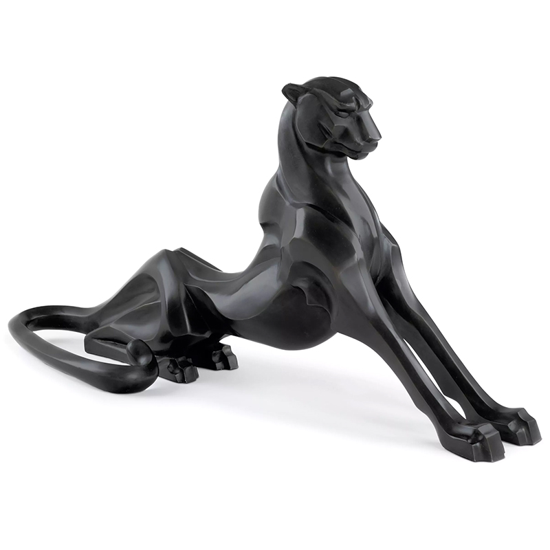 Декоративная статуэтка Eichholtz Cheetah Черный Декоративная статуэтка Eichholtz Cheetah Черный в Липецке | Loft Concept