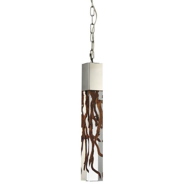 Подвесной светильник Bleu Nature KISIMI Pendant Lamp Белый Коричневый Подвесной светильник Bleu Nature KISIMI Pendant Lamp Белый Коричневый в Липецке | Loft Concept