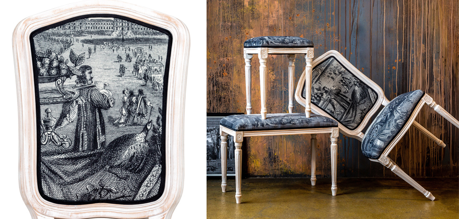 Стул Tuileries Square Stool Стул Tuileries Square Stool - Loft-Concept в Липецке