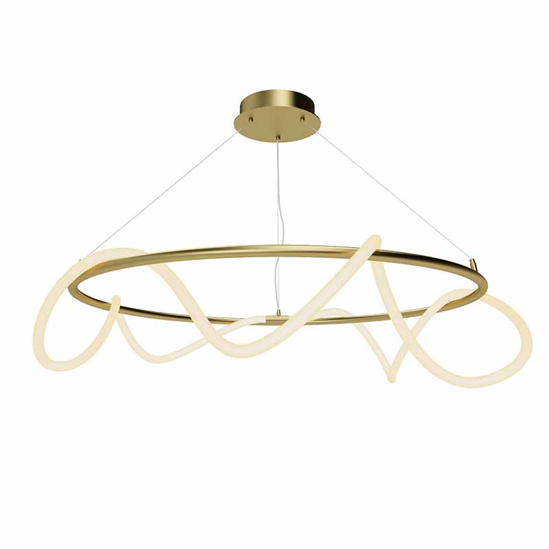 Люстра Luke Lampco Tracer Chandelier Gold 100 Белый матовое золото Люстра Luke Lampco Tracer Chandelier Gold 100 Белый матовое золото в Липецке | Loft Concept