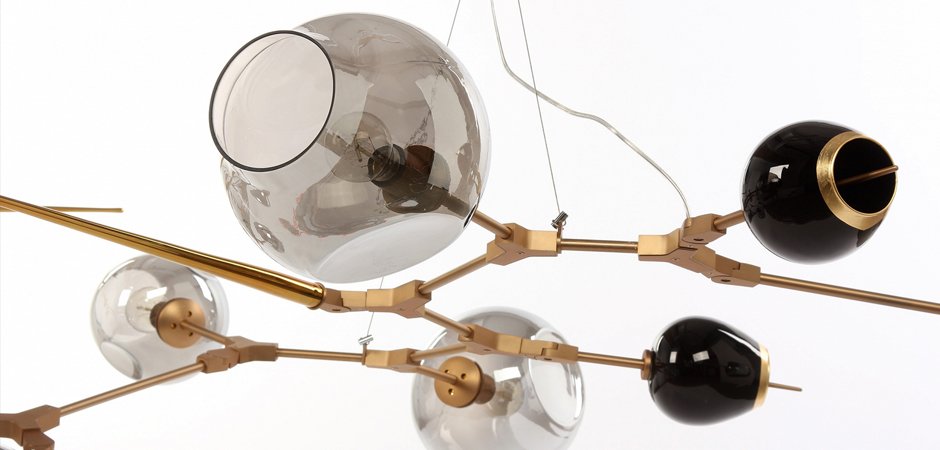 ЛЮСТРА Chandelier bubbles and thorns 6 плафонов ЛЮСТРА Chandelier bubbles and thorns 6 плафонов - Loft-Concept в Липецке