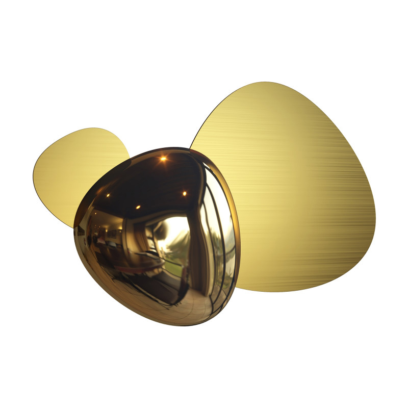 Бра Gold Matt & Gloss 1 Глянцевое золото матовое золото Бра Gold Matt & Gloss 1 Глянцевое золото матовое золото в Липецке | Loft Concept