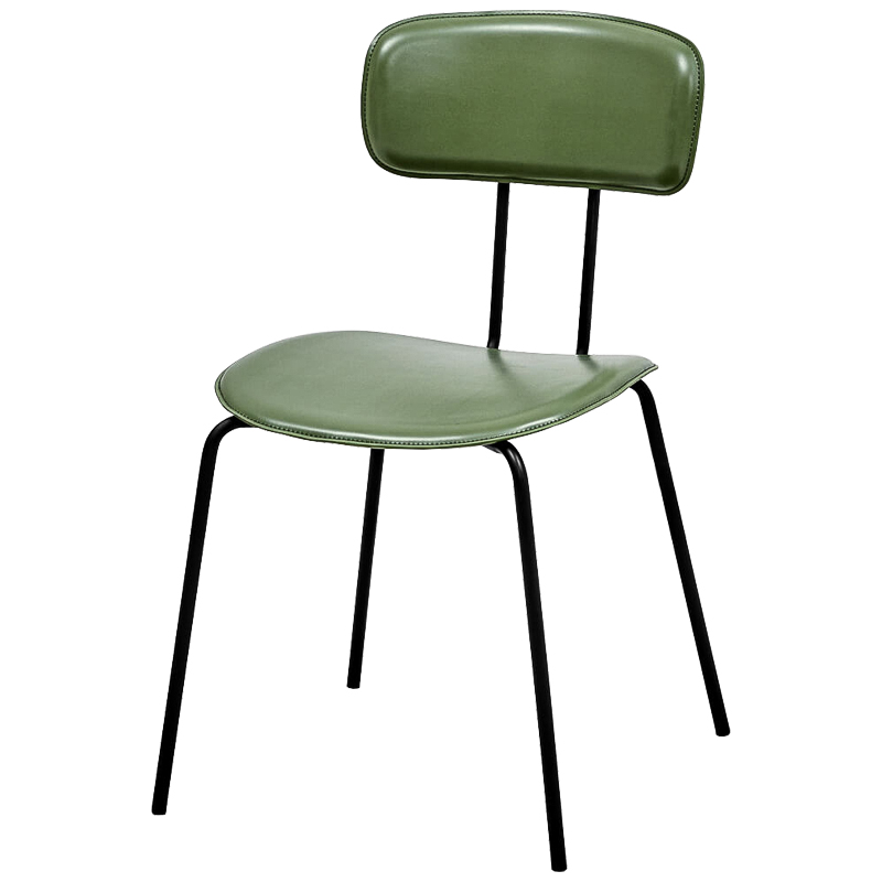 Стул Tyler Loft Stool green Зеленый Черный Стул Tyler Loft Stool green Зеленый Черный в Липецке | Loft Concept