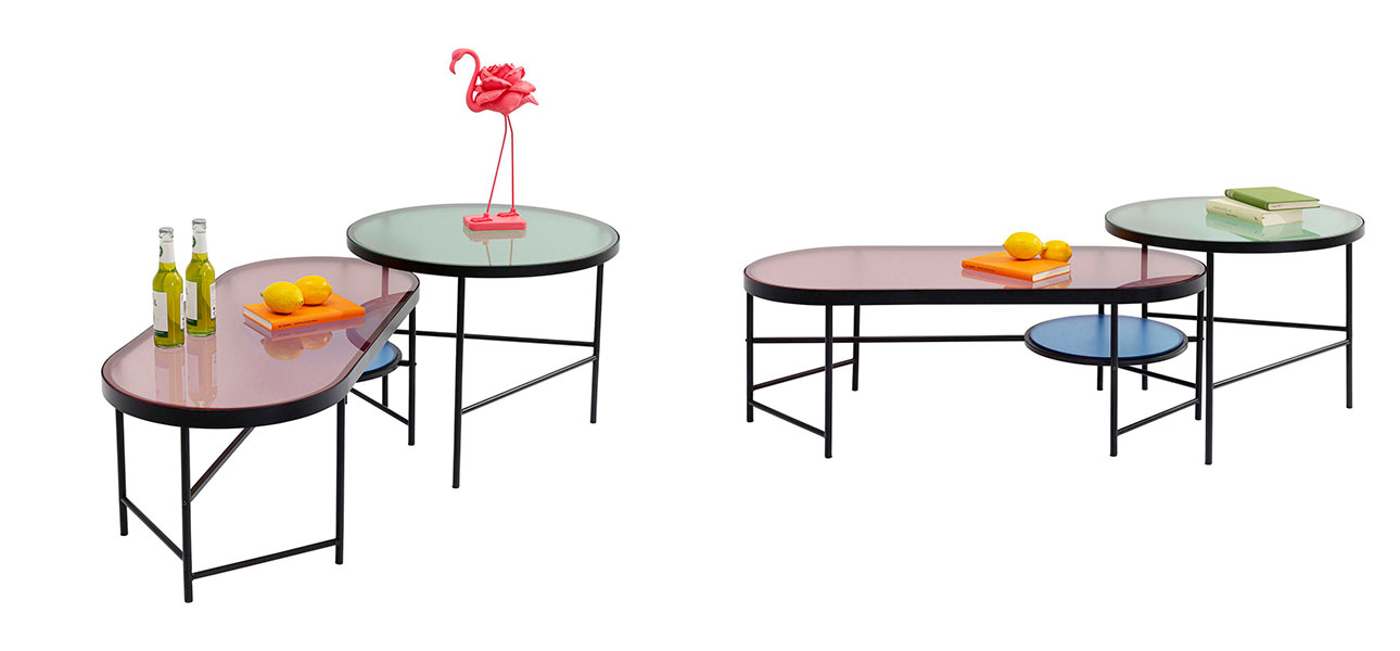 Кофейный столик с тремя столешницами Edinburgh  - фото