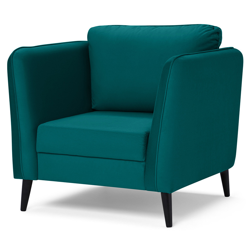 Кресло Ingram Chair Бирюзовый Черный Кресло Ingram Chair Бирюзовый Черный в Липецке | Loft Concept