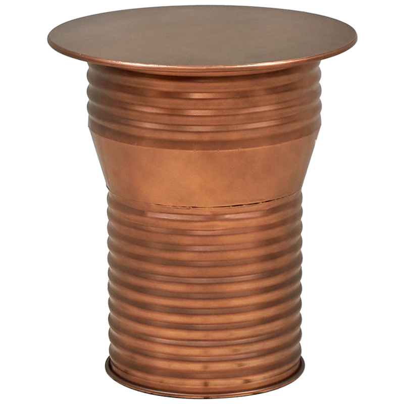 Приставной стол Tin Can Side Table Медь Приставной стол Tin Can Side Table Медь в Липецке | Loft Concept