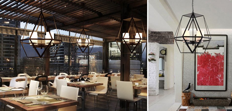 Люстра Gem Hanging Light Fixture marble Люстра Gem Hanging Light Fixture marble - Loft-Concept в Липецке