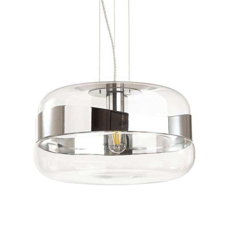 Люстра Igon Chrome Lamp Прозрачный Хром Люстра Igon Chrome Lamp Прозрачный Хром в Липецке | Loft Concept