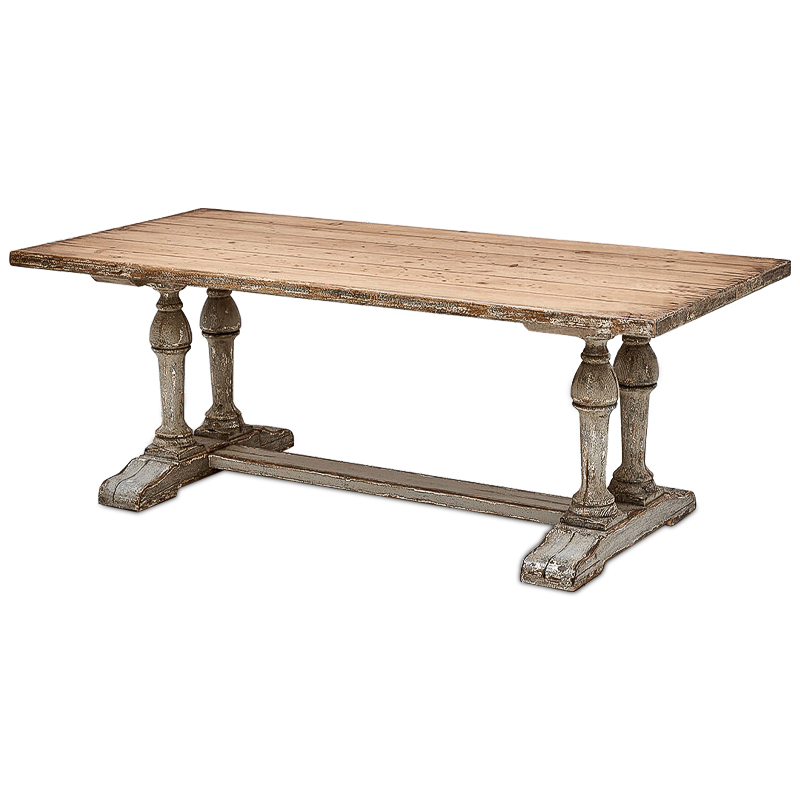 Обеденный стол Niseti Table Бежево-серый Обеденный стол Niseti Table Бежево-серый в Липецке | Loft Concept