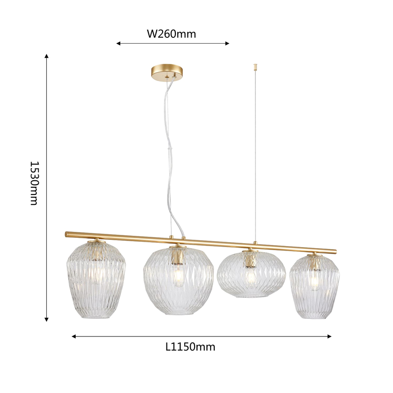 Люстра Foscarini c Прозрачными Плафонами Люстра Foscarini c Прозрачными Плафонами в Липецке