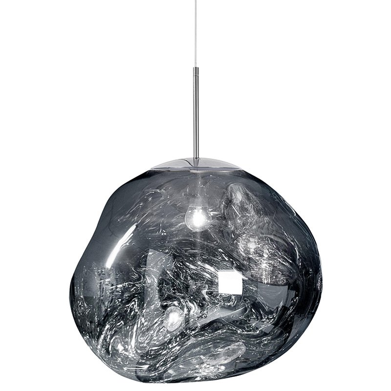 Подвесной светильник Tom Dixon Melt Pendant Silver Серый Серебряный Подвесной светильник Tom Dixon Melt Pendant Silver Серый Серебряный в Липецке | Loft Concept