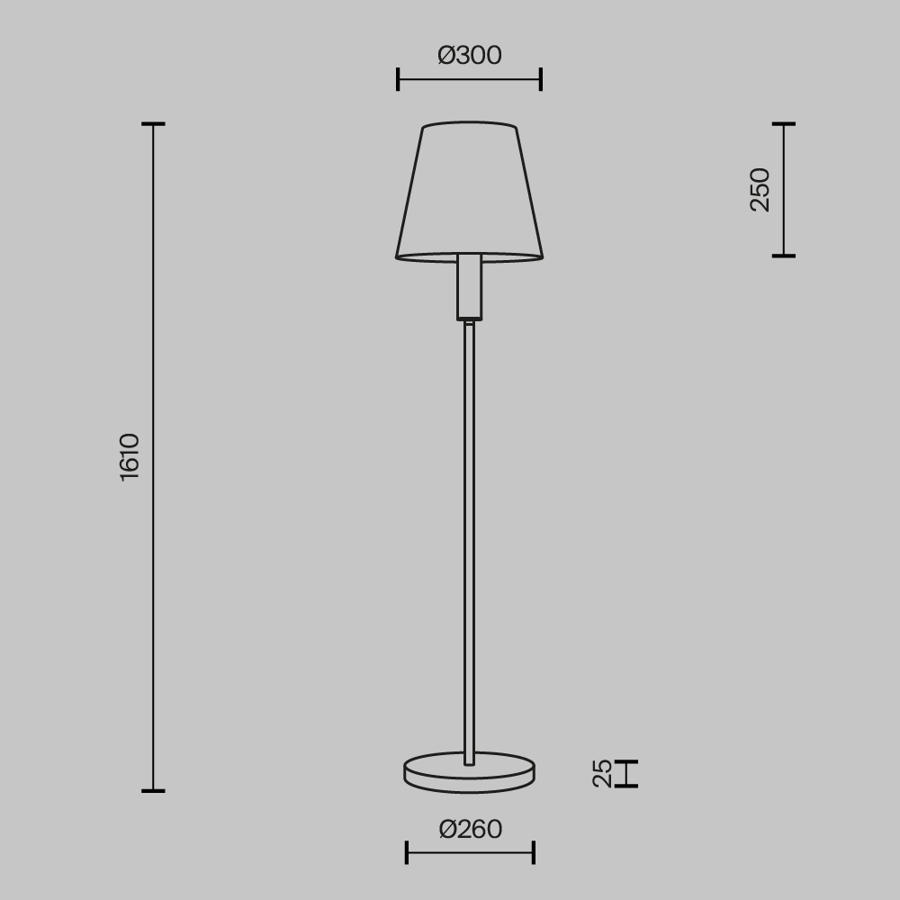 Напольный светильник Lira E27 в Липецке