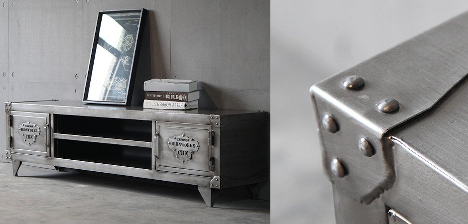 TV-тумба Loft Safe с полками TV-тумба Loft Safe с полками - Loft-Concept в Липецке
