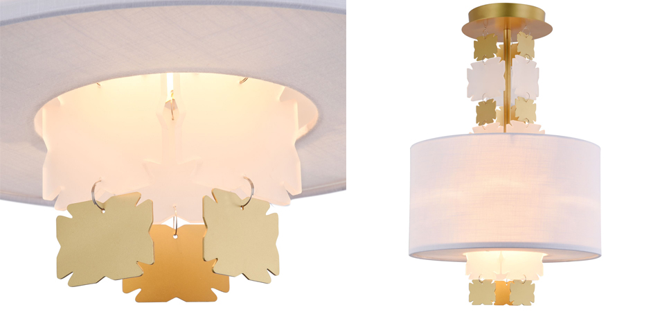 Потолочный светильник Jacopo Mosaic Ceiling Light One Потолочный светильник Jacopo Mosaic Ceiling Light One - Loft-Concept в Липецке