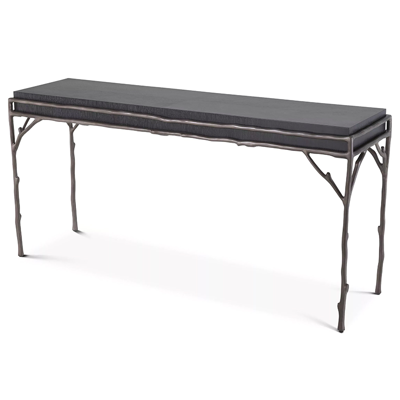 Консоль Eichholtz Console Table Premier Темная бронза Черный Консоль Eichholtz Console Table Premier Темная бронза Черный в Липецке | Loft Concept