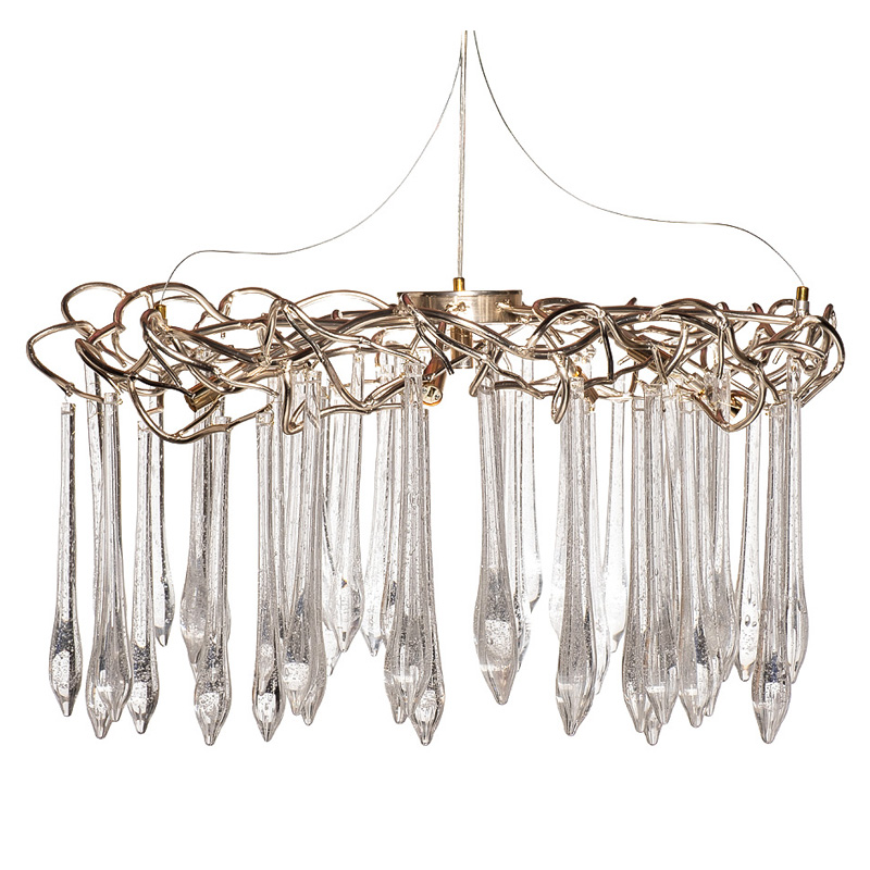 Люстра Droplet Plexus Branches Chandelier Золотой Шампань Люстра Droplet Plexus Branches Chandelier Золотой Шампань в Липецке | Loft Concept