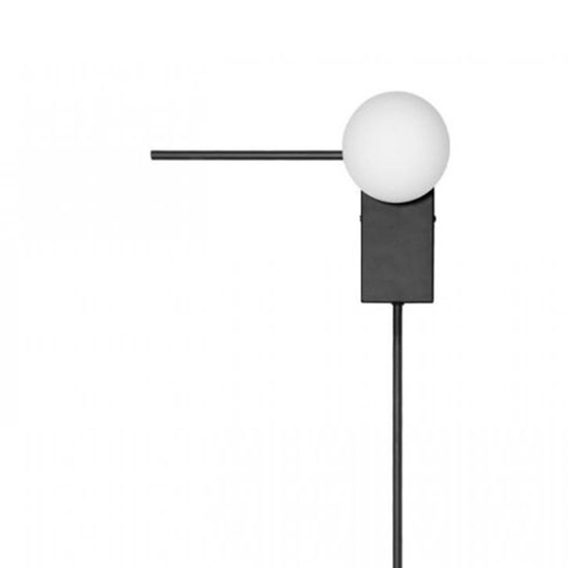 Бра Direct Rays Black 85 см Белый Черный Бра Direct Rays Black 85 см Белый Черный в Липецке | Loft Concept