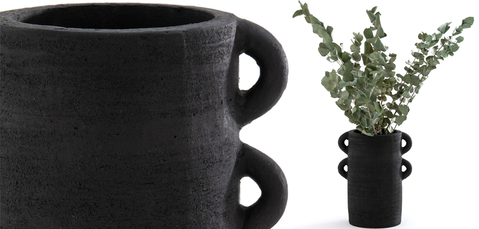 Ваза Ceramic Vase with Ears Ваза Ceramic Vase with Ears - Loft-Concept в Липецке