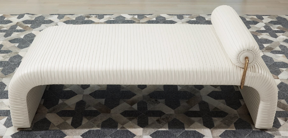 Кушетка California Milk Leather Кушетка California Milk Leather - Loft-Concept в Липецке