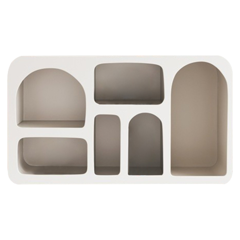 Стеллаж Cave Pastel Console Cabinet Бежевый Стеллаж Cave Pastel Console Cabinet Бежевый в Липецке | Loft Concept