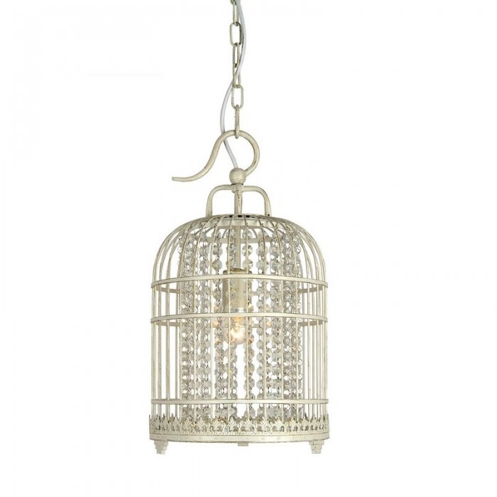 Люстра Cage Crystal White Белый Люстра Cage Crystal White Белый в Липецке | Loft Concept