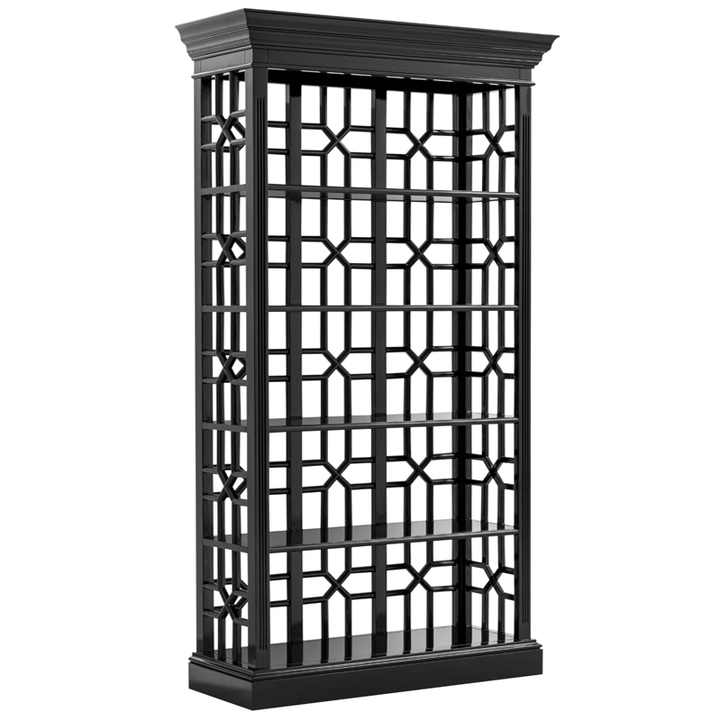 Стеллаж Cabinet Colliers Черный Стеллаж Cabinet Colliers Черный в Липецке | Loft Concept