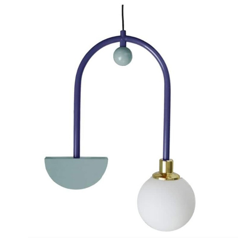 Дизайнерский Светильник Green Space II Ceiling Lamp by Dovain Studio Белый Синий Дизайнерский Светильник Green Space II Ceiling Lamp by Dovain Studio Белый Синий в Липецке | Loft Concept