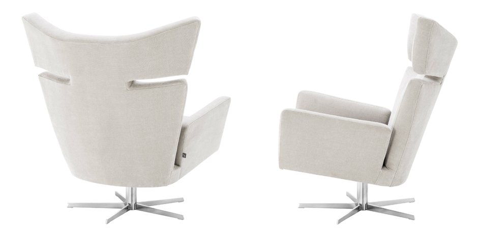 Кресло Eichholtz Swivel Chair Eduardo Кресло Eichholtz Swivel Chair Eduardo - Loft-Concept в Липецке