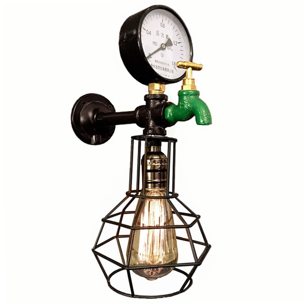 Бра Wall Lamp Manometer and Green water tap Бра Wall Lamp Manometer and Green water tap в Липецке | Loft Concept