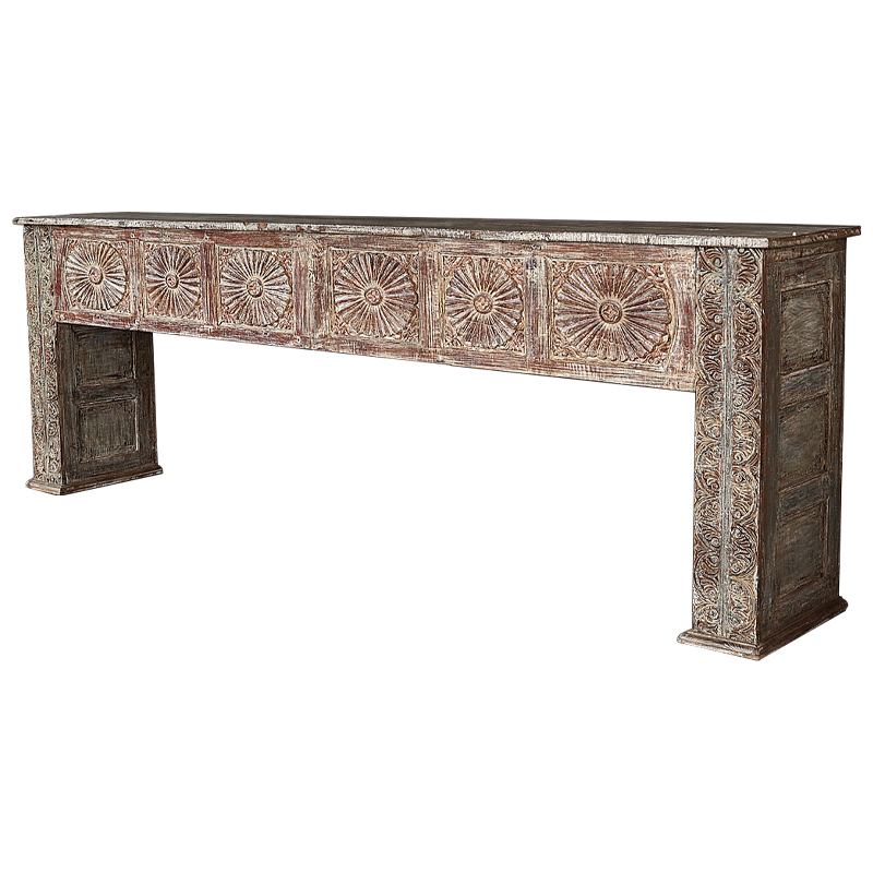 Консоль Narang Console Коричневый винтаж Консоль Narang Console Коричневый винтаж в Липецке | Loft Concept