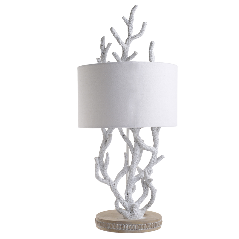 Настольная лампа Coral Decor Table lamp Белый Настольная лампа Coral Decor Table lamp Белый в Липецке | Loft Concept