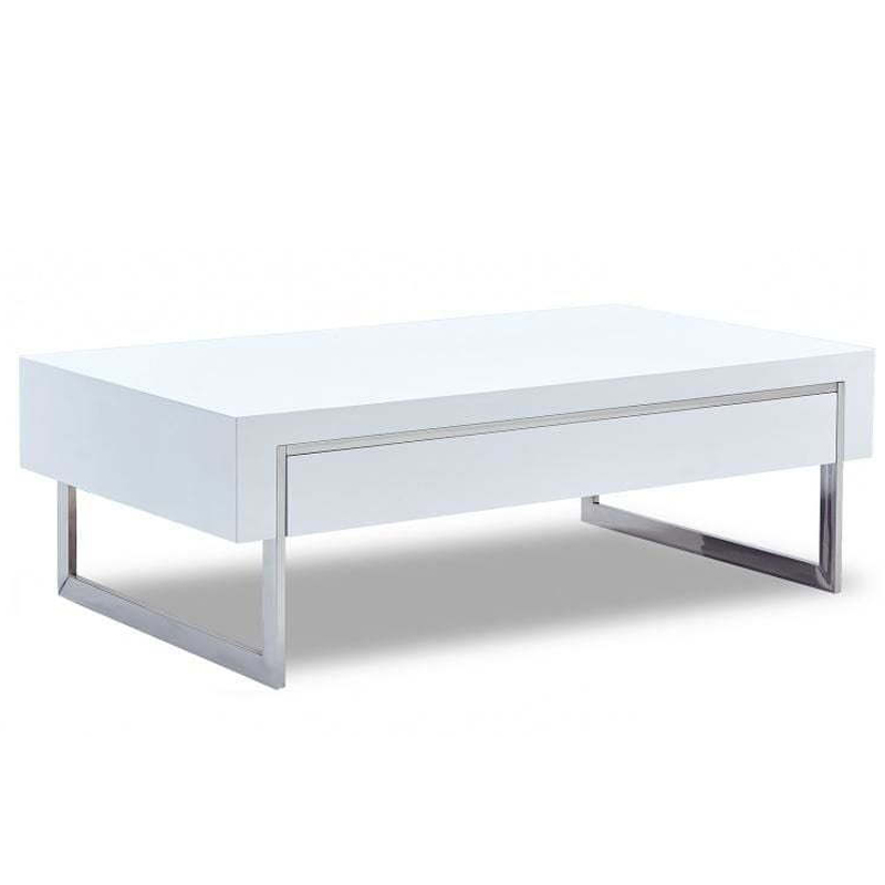 Кофейный стол Annecy Coffee Table Белый Кофейный стол Annecy Coffee Table Белый в Липецке | Loft Concept
