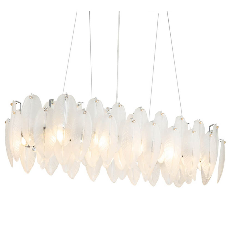 Люстра Bud Petals Chandelier Chrome Line Хром в Липецке | Loft Concept 