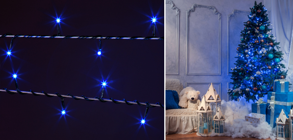 Интерьерная Гирлянда Синие диоды - Loft-Concept в Липецке