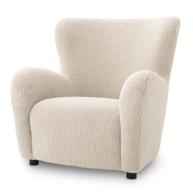 Кресло Eichholtz Chair Svante L Кремовый Черный Кресло Eichholtz Chair Svante L Кремовый Черный в Липецке | Loft Concept