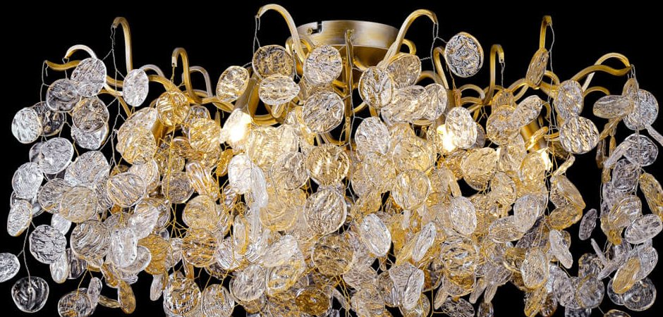 Потолочный светильник FAIRYTREE Chandelier Gold 8 Потолочный светильник FAIRYTREE Chandelier Gold 8 - Loft-Concept в Липецке
