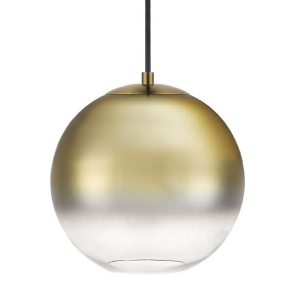 Подвесной светильник Ball Sunrise Pendant lamp матовое золото Подвесной светильник Ball Sunrise Pendant lamp матовое золото в Липецке | Loft Concept
