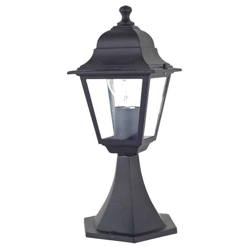 Уличный светильник Lebran lamp Черный Прозрачное Стекло Уличный светильник Lebran lamp Черный Прозрачное Стекло в Липецке | Loft Concept