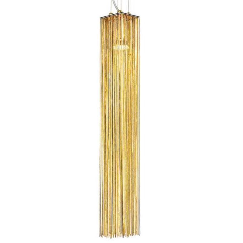 Подвесной светильник Atlantis Chain Gold One Золотой Подвесной светильник Atlantis Chain Gold One Золотой в Липецке | Loft Concept