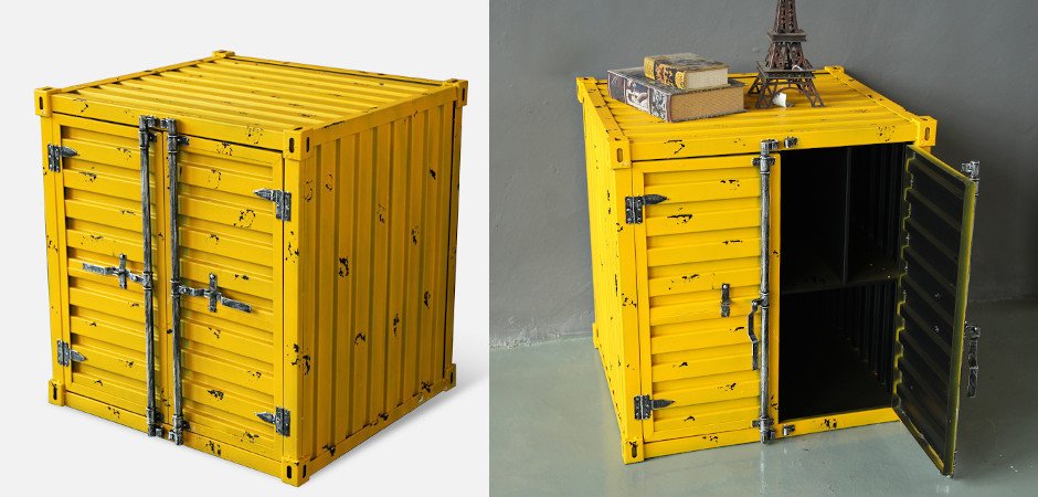 Комод Sea Container с двумя дверками Комод Sea Container с двумя дверками - Loft-Concept в Липецке