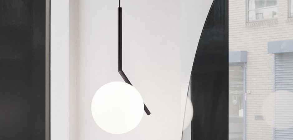 Люстра Flos IC Lights Black - Loft-Concept в Липецке