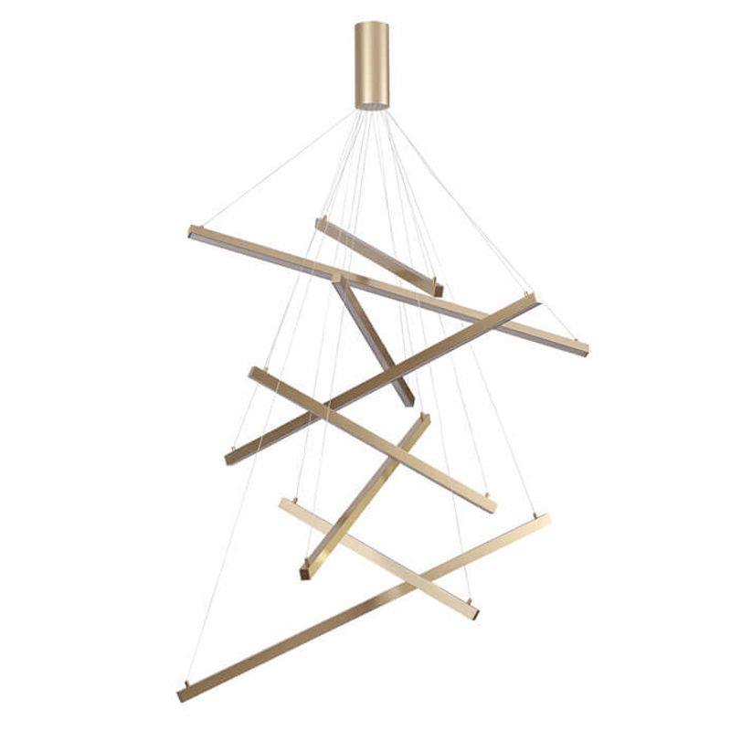 Люстра Massemin Chandelier gold 95 Золотой Люстра Massemin Chandelier gold 95 Золотой в Липецке | Loft Concept
