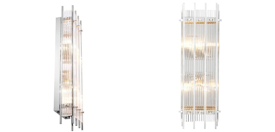 Бра Wall Lamp Sparks L Nickel Бра Wall Lamp Sparks L Nickel - Loft-Concept в Липецке
